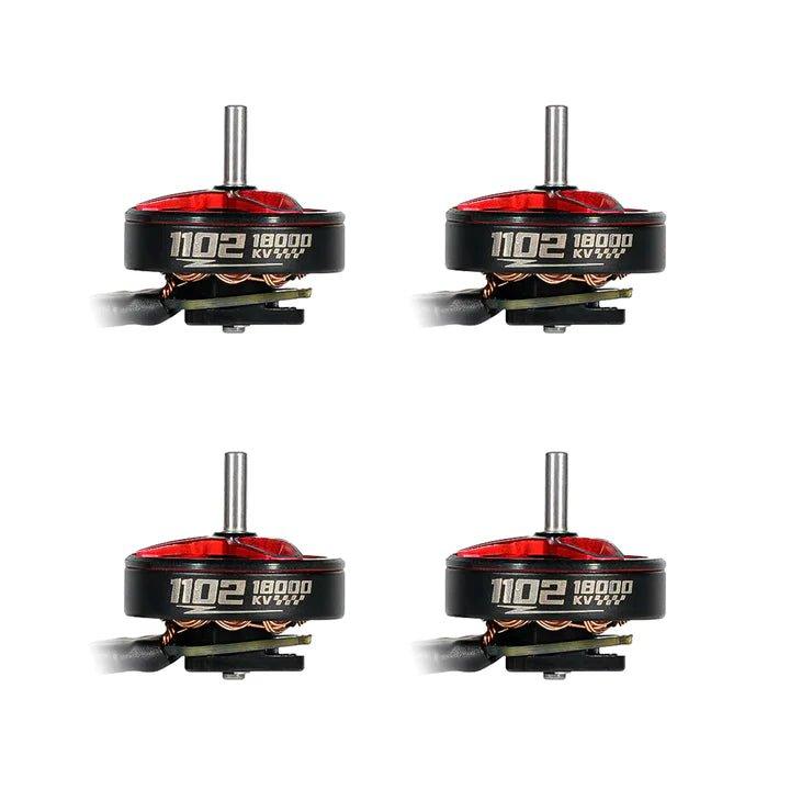 BETAFPV 1102 Brushless Motors (New Version) - High Performance 4-Pack with KV Options - Perfect for FPV Drones, RC Quadcopters & DIY Aerial Projects