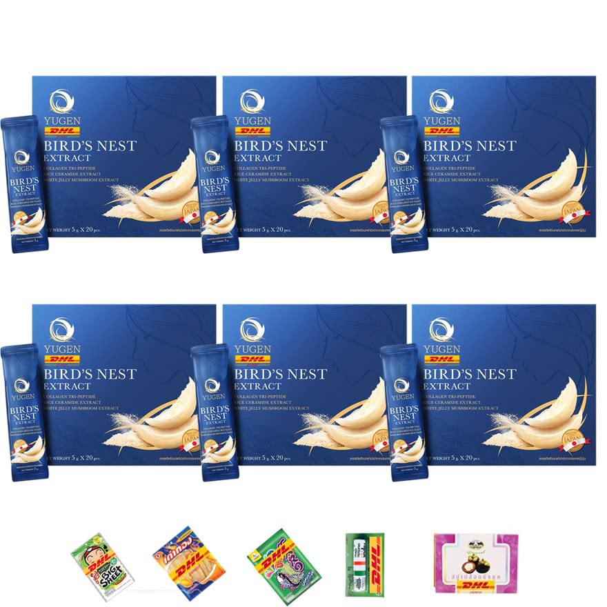Premium 5-in-1 Anti-Wrinkle & Anti-Aging Collagen Set (6 Pcs) with Moisturizing & Rejuvenating Effects - Express DHL Shipping | Perfect for Daily Skincare Routine & Gift Giving