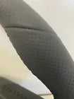 Holden VF Commodore SSV GTS Black Leather Steering Wheel with Silver Trim Cover - Upgrade Your Car Interior for a Premium Driving Experience