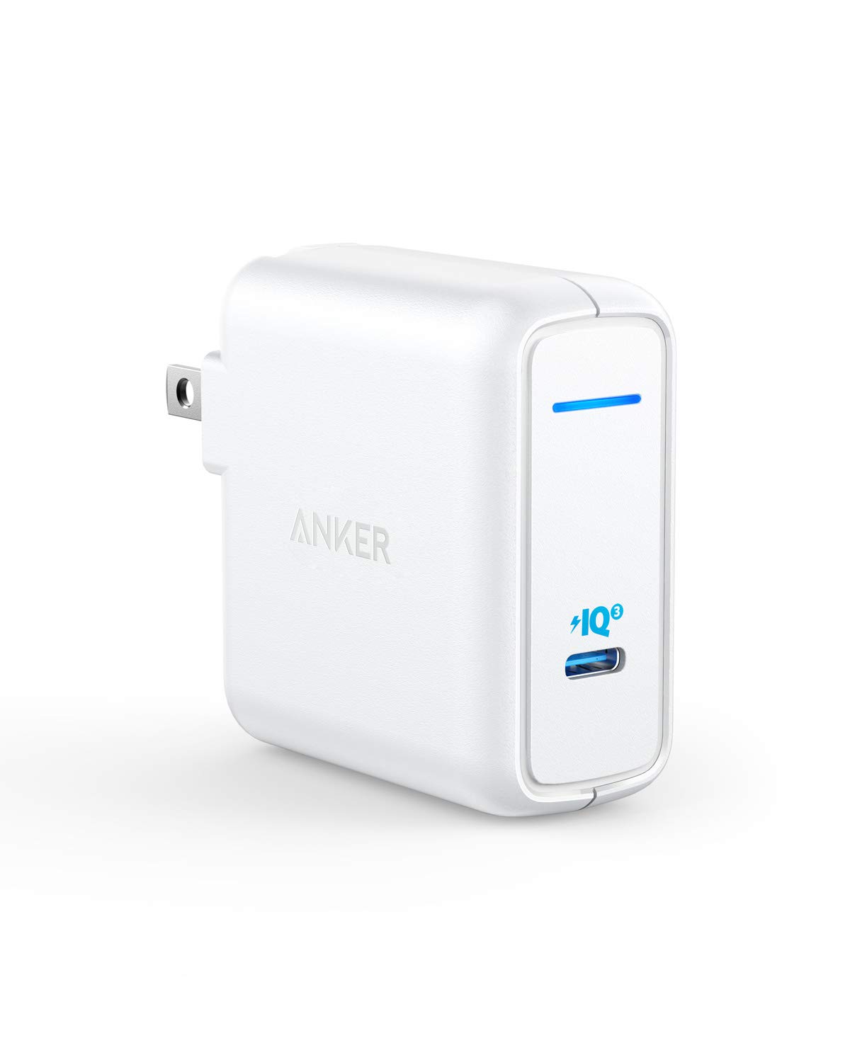 Anker 60W USB C Fast Charger with Power Delivery, PIQ 3.0 & GaN Technology - PowerPort Atom III Adapter for iPhone 11/Pro/Max/XR/XS/X, MacBook Pro/Air, iPad Pro, Galaxy & Pixel | Fast Charging for Home, Office & Travel