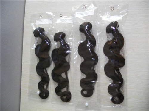 Premium European Virgin Remy Human Hair Bundles - 3pcs Body Wave 300g Natural Color 10