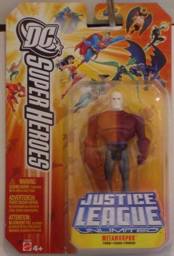 DC Universe Justice League Unlimited Metamorpho 7-Inch Action Figure - Collectible Superhero Toy for Fans & Display - Perfect for Play, Gifts, and Comic Book Collections