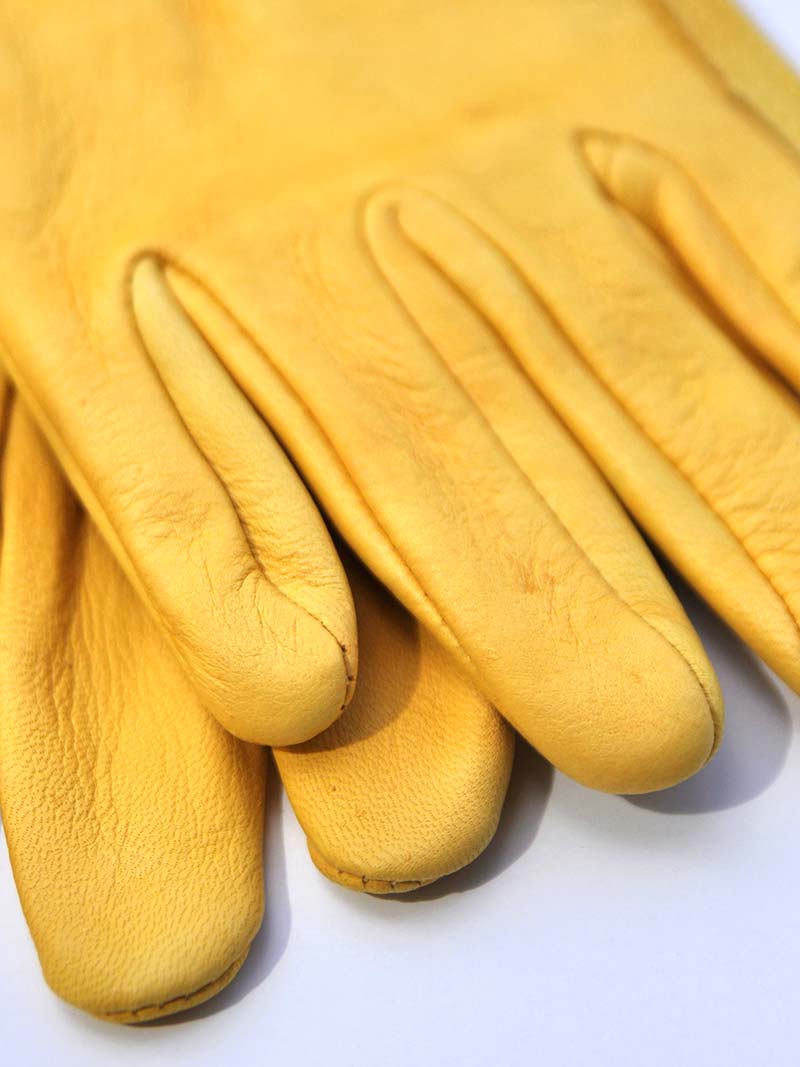Premium HD Xtreme H2110408 Men's Genuine Deerskin Leather Gloves - Tan Brown for Winter Driving, Outdoor Activities & Cold Weather Protection