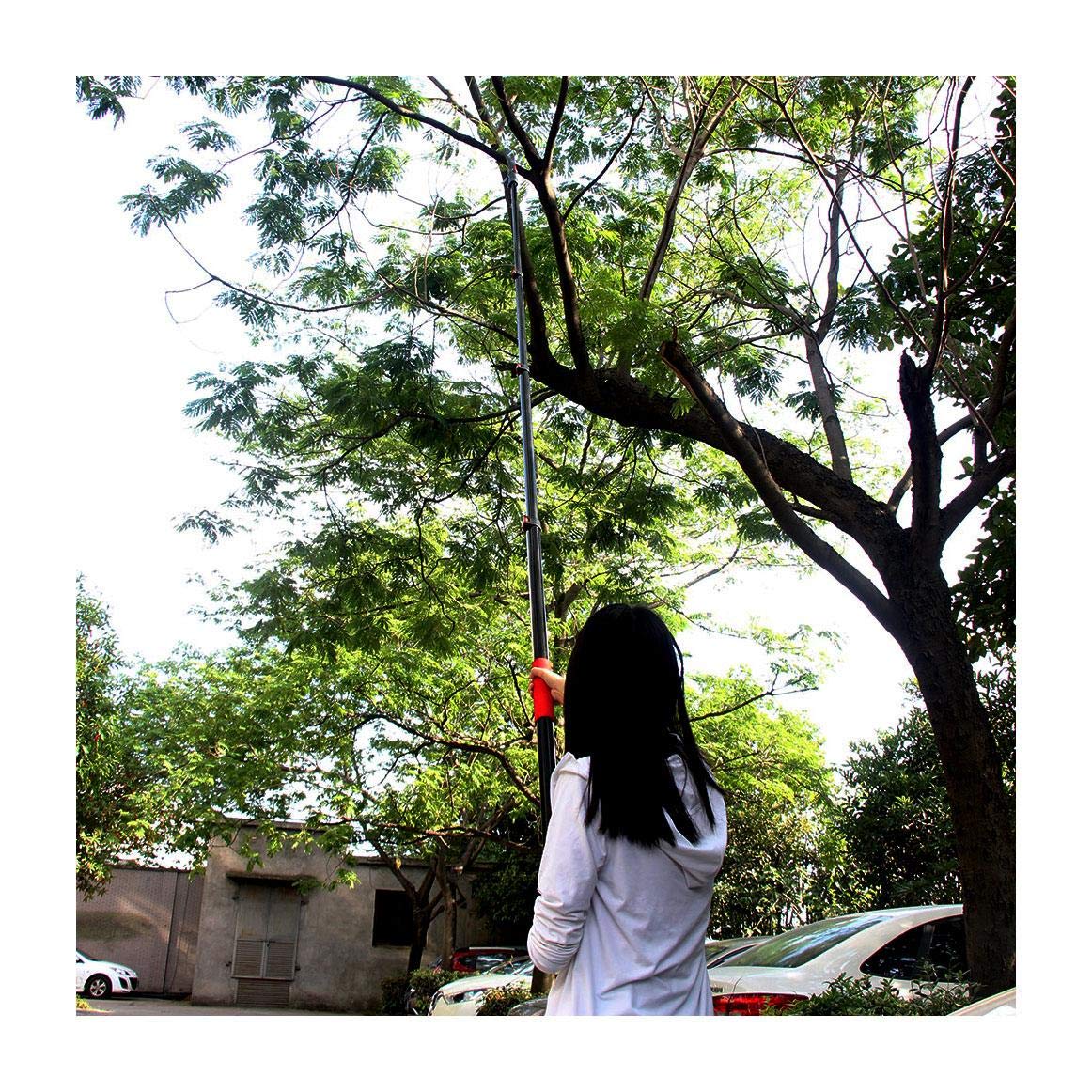 **Extendable Pruning Saw - 24 Ft Telescopic Pole Saw with Folding Blade & Aluminum Handle for Tree Trimming, Branch Cutting & Landscaping (7.2M Reach) - Perfect for Garden Maintenance, DIY Pruning & Outdoor Yard Work**