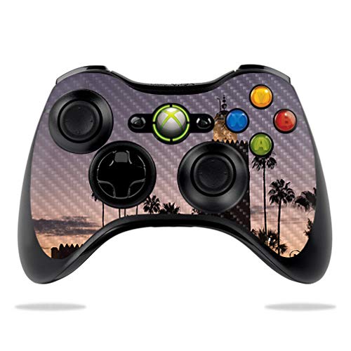 Premium Carbon Fiber Skin for Microsoft Xbox 360 Controller - Marrakech Design | Protective & Durable Textured Cover | Easy to Apply & Remove | Made in USA | Perfect for Gaming, Collectors & Customization Enthusiasts