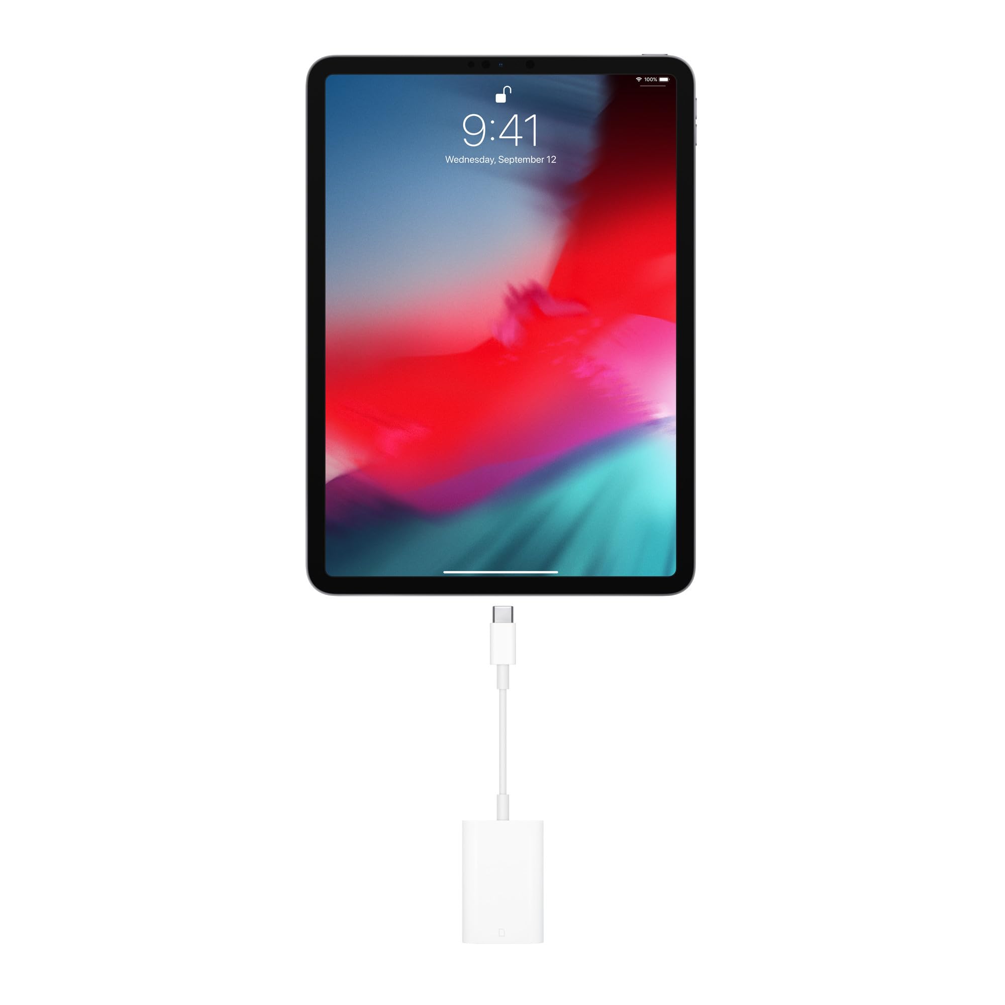 Apple USB-C to SD Card Reader - High-Speed Data Transfer for MacBook, iPad Pro, and More - Perfect for Photographers, Videographers, and Content Creators