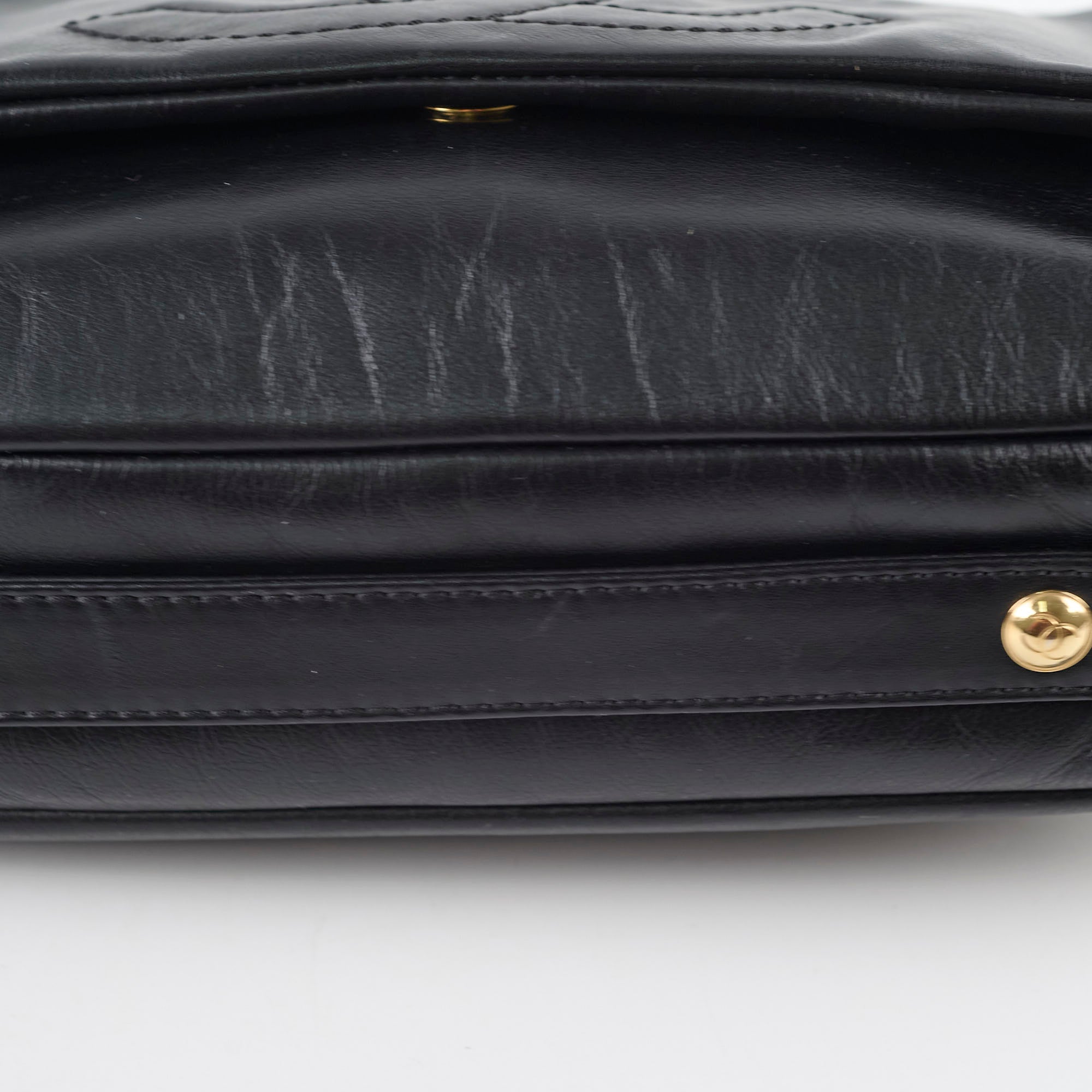 Chanel Rodeo Drive Flap Bag Black Leather - Luxury Designer Handbag for Women | Perfect for Parties, Date Nights & Special Occasions