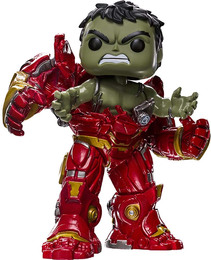 Funko Pop! Marvel Avengers Infinity War Hulk #306 Busting Out of Hulkbuster Exclusive Action Figure - Perfect for Marvel Collectors, Gift for Superhero Fans, Office & Home Display