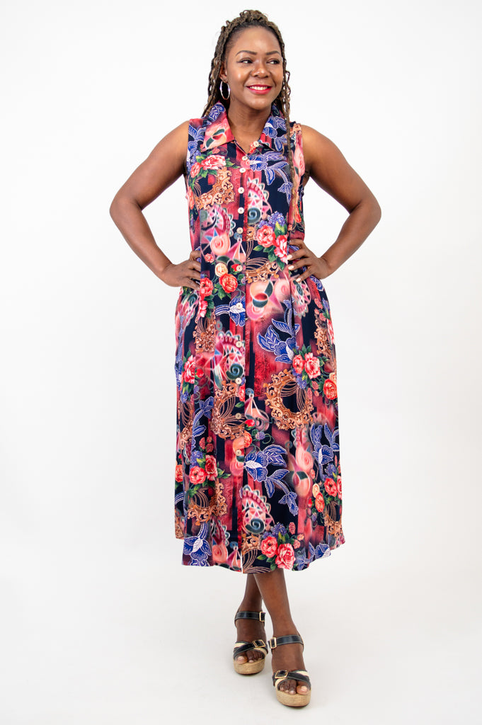 Berzuna Women's Elegant Cissy Dress - Flowy A-Line Summer Dress for Casual Wear, Office, and Special Occasions