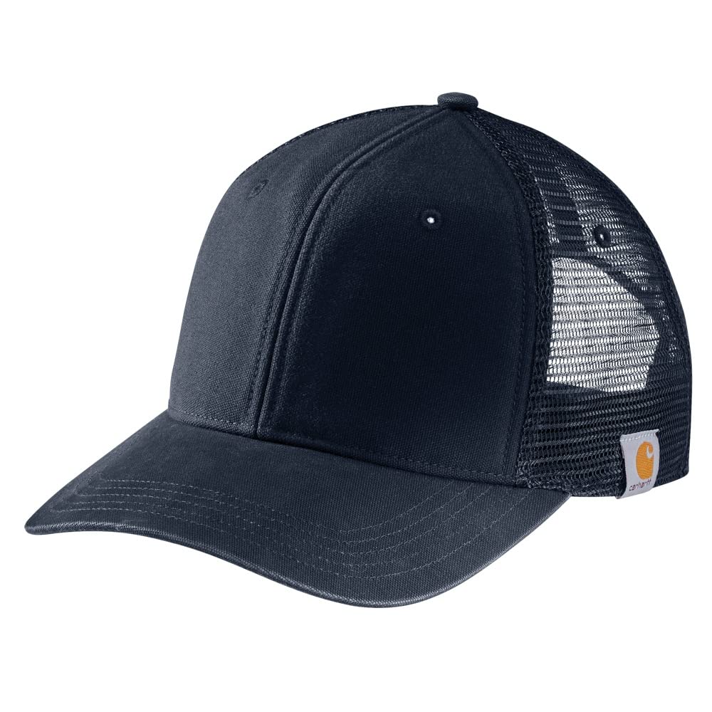 Carhartt Men's Canvas Mesh Back Cap - Durable Work Hat for Outdoor, Construction & Casual Wear