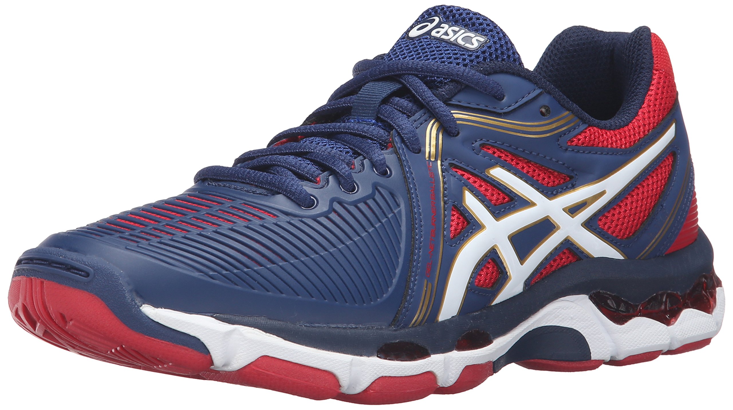 ASICS Women's Gel-Netburner Ballistic Volleyball Shoes - Lightweight Cushioned Court Sneakers for Indoor & Outdoor Play | Perfect for Volleyball, Training & Gym Workouts