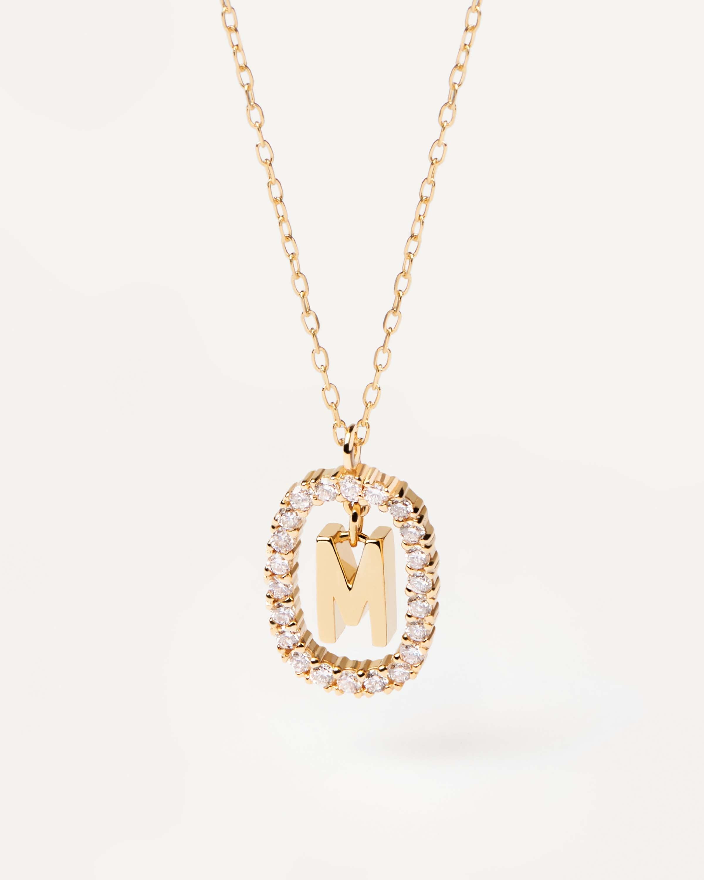 14K Yellow Gold Letter A Diamond Pendant Necklace for Women - Elegant Initial Jewelry Gift for Birthday, Anniversary & Valentine's Day