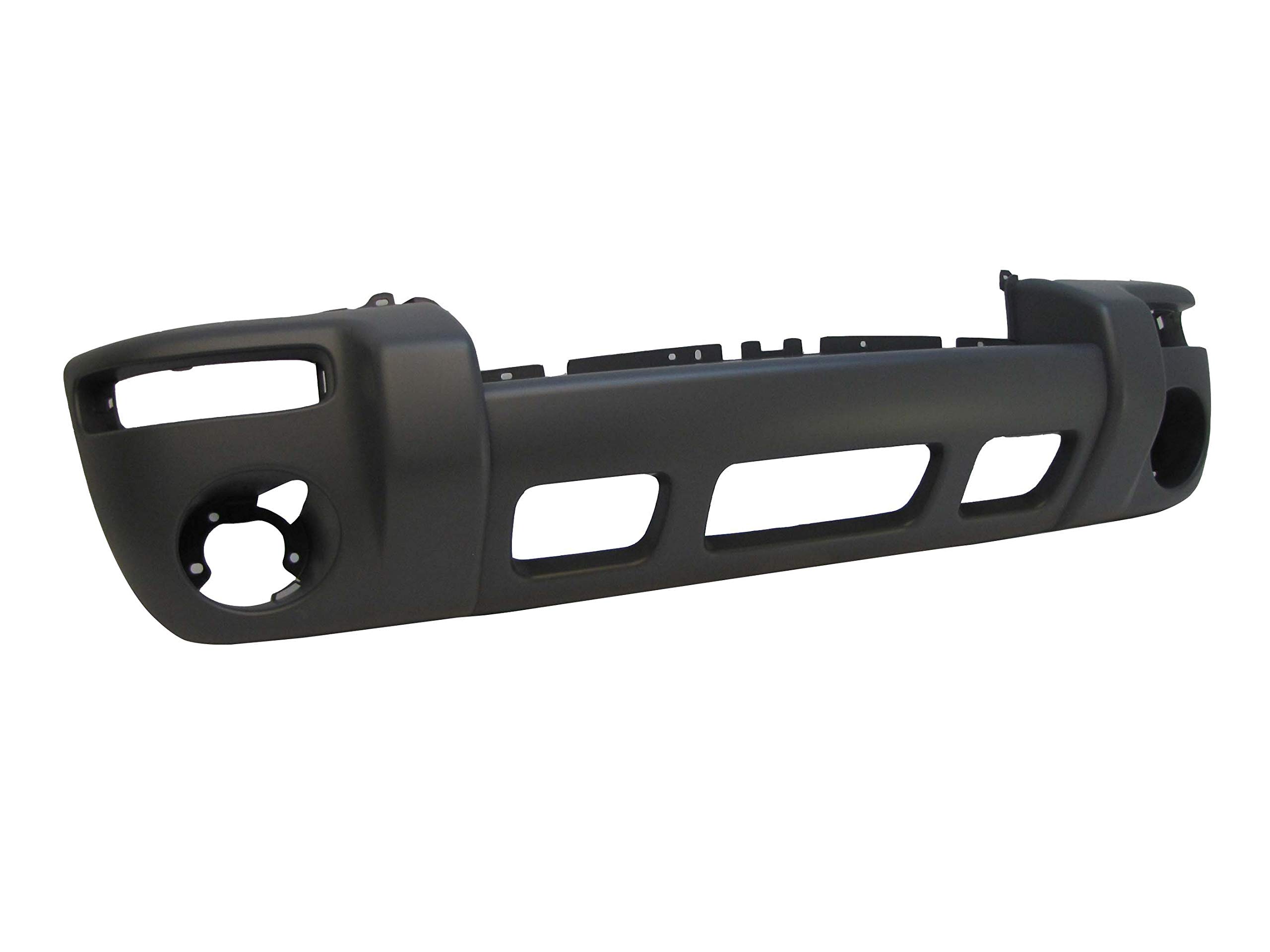 2002-2004 Jeep Liberty Front Bumper Cover - Primed Black for Limited/Sport Models - Off-Road & City Driving