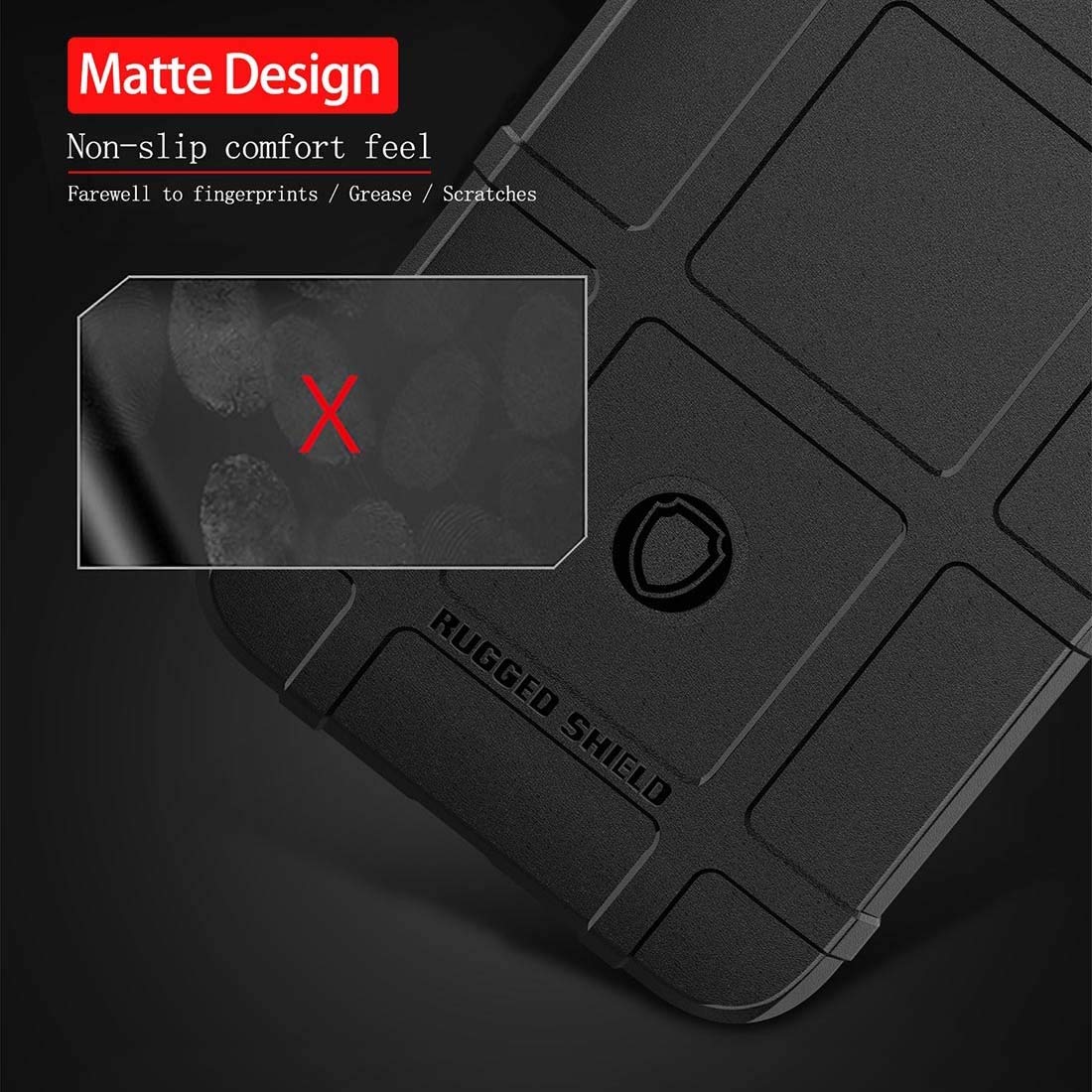 Shockproof Silicone Phone Case for OnePlus 6T - Full Body Protection Cover | Durable Anti-Slip Grip for Everyday Use & Outdoor Activities