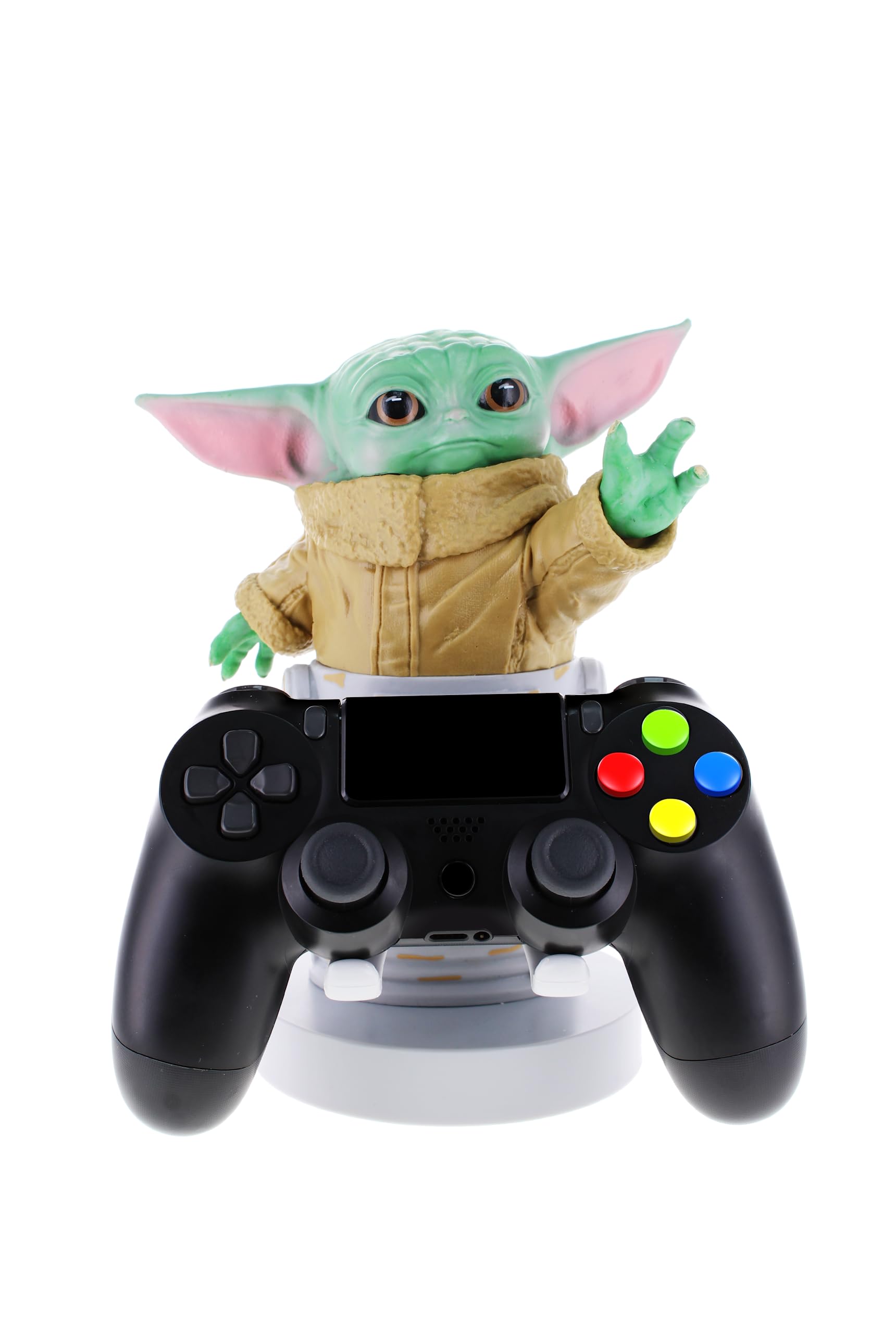 Star Wars The Mandalorian The Child Controller & Phone Holder for PS4 - Cute Gaming Accessories & Desk Organizer - Perfect for Gamers & Star Wars Fans