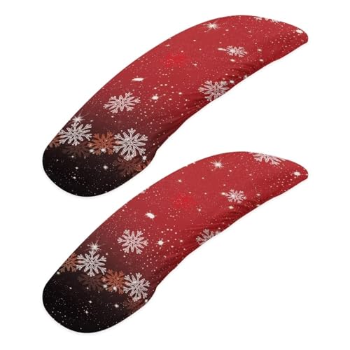 Red and Black - Snowflake