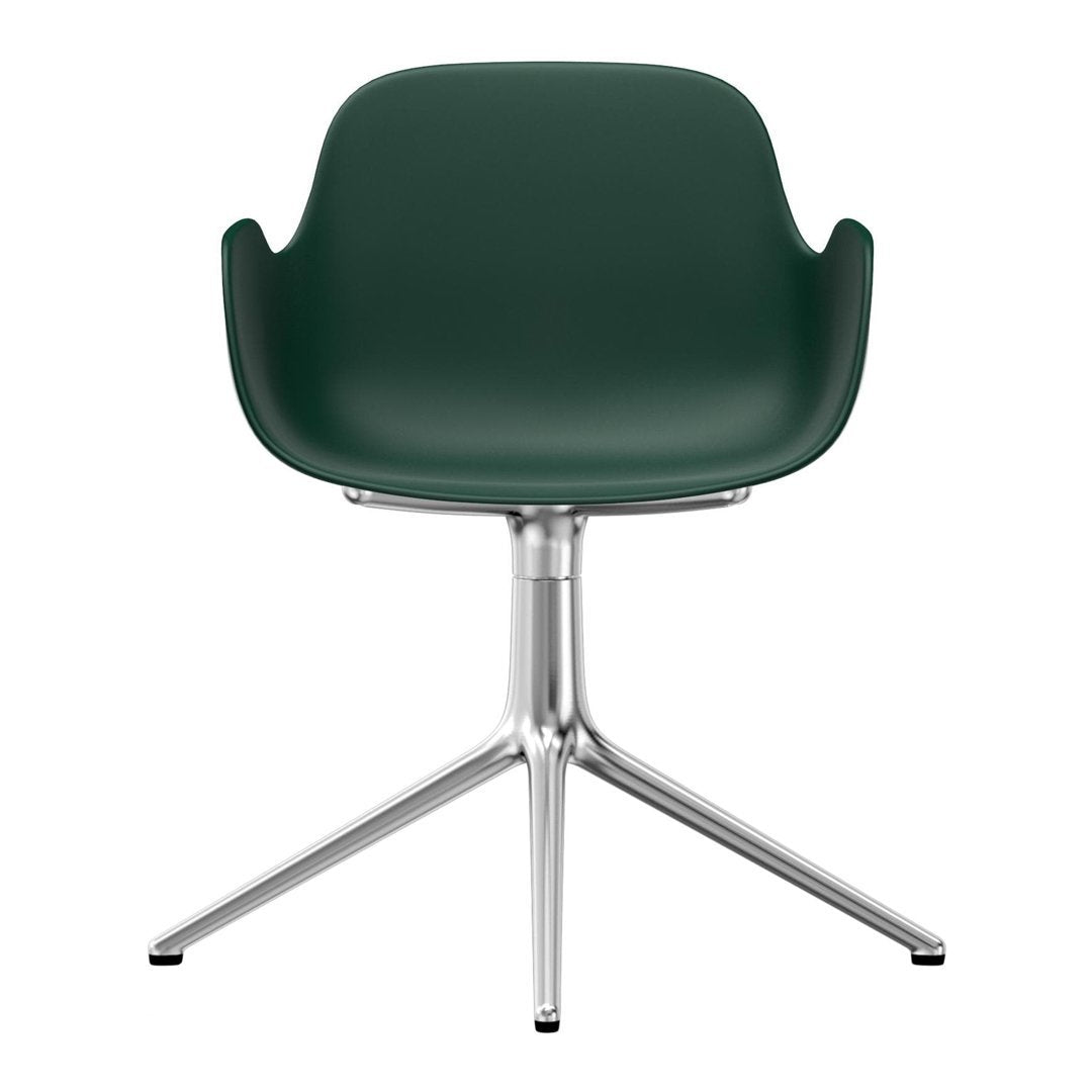 Modern Form Armchair with 4L Swivel Base - Ergonomic Office Chair for Home & Workspace - Perfect for Working, Gaming, and Relaxing