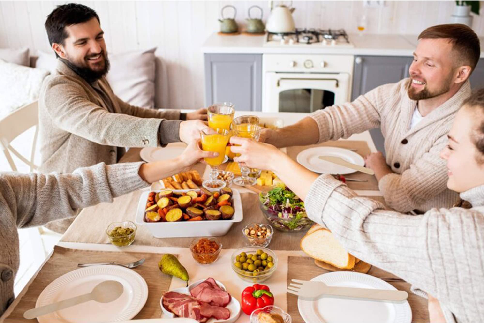 300-Piece Eco-Friendly Wooden Cutlery Set - 100 Forks, 100 Knives & 100 Spoons | Biodegradable Disposable Utensils for Parties, Picnics & Catering Events | Perfect for 100 Guests