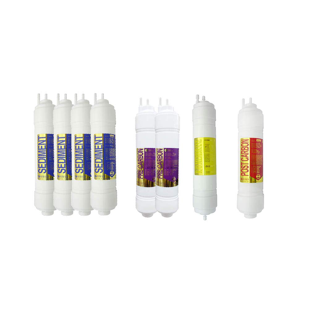 Premium 8-Pack LG WCD74WA1R Replacement Water Filters - 1 Micron Filtration for Clean Drinking Water - Compatible with LG Water Purifiers - 1 Year Supply for Home & Office Use