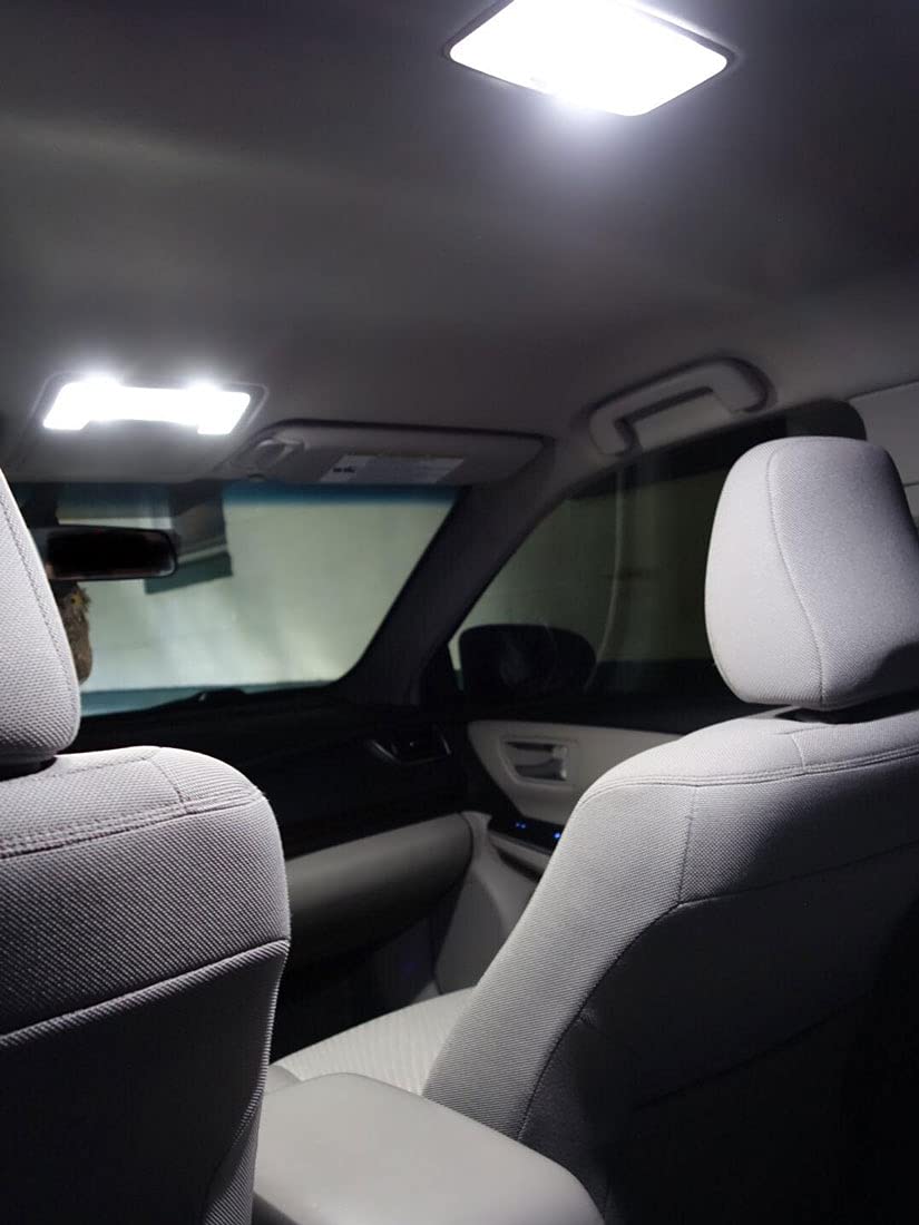 8-Piece 6000K White Super Bright LED Interior Light Kit for Toyota Prius 2016-2020 - Easy Installation with Included Tool - Perfect for Night Driving and Interior Upgrades