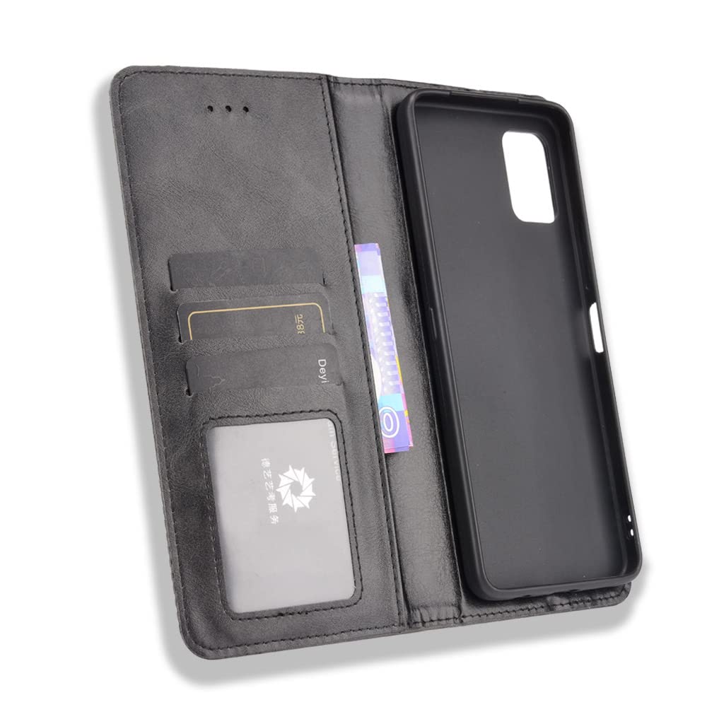 Premium PU Leather Flip Case for Umidigi A11 Max Pro - Slim Protective Cover with Card Slots | Perfect for Business, Travel & Everyday Use