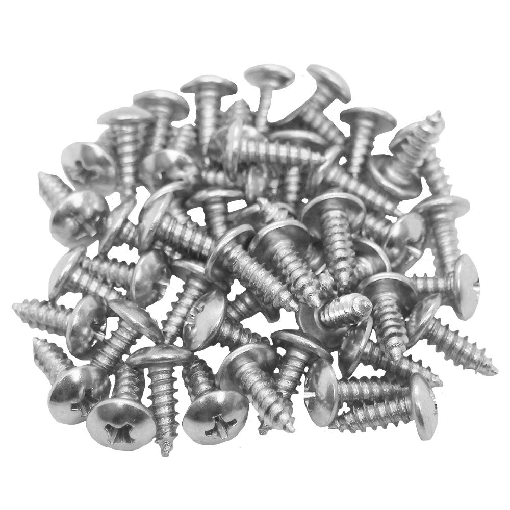 Seismic Audio SARHW02-50 1/2 Inch Phillips Head Wood Screws - 50 Pack for PA Speaker Repair & DJ Equipment Maintenance | Perfect for Home Studio, Live Sound Setup & Audio Gear Fixing