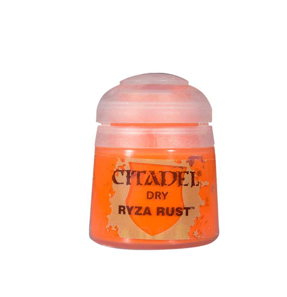 Games Workshop Citadel Drybrush: Ryza Rust - High-Quality Miniature Painting Brush for Warhammer & Tabletop Gaming - Perfect for Rust Effects & Weathering Models