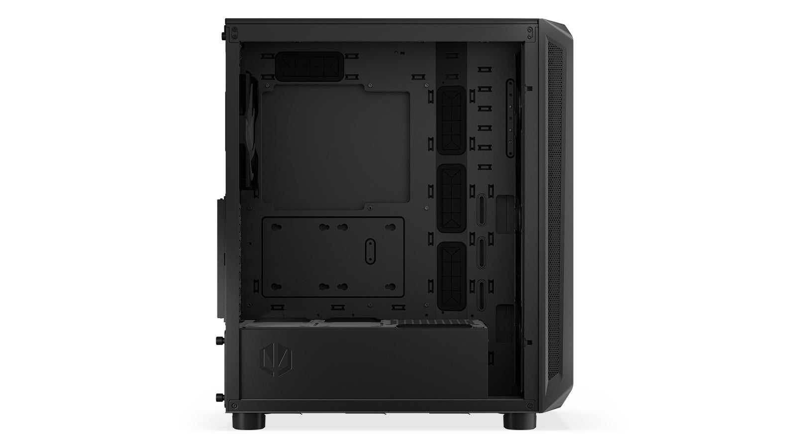 Endorfy Arx 500 ARGB Mid-Tower ATX PC Gaming Case - High Airflow, Tempered Glass, RGB Lighting (EY2A011) - Perfect for Gaming Rigs & Streaming Setups