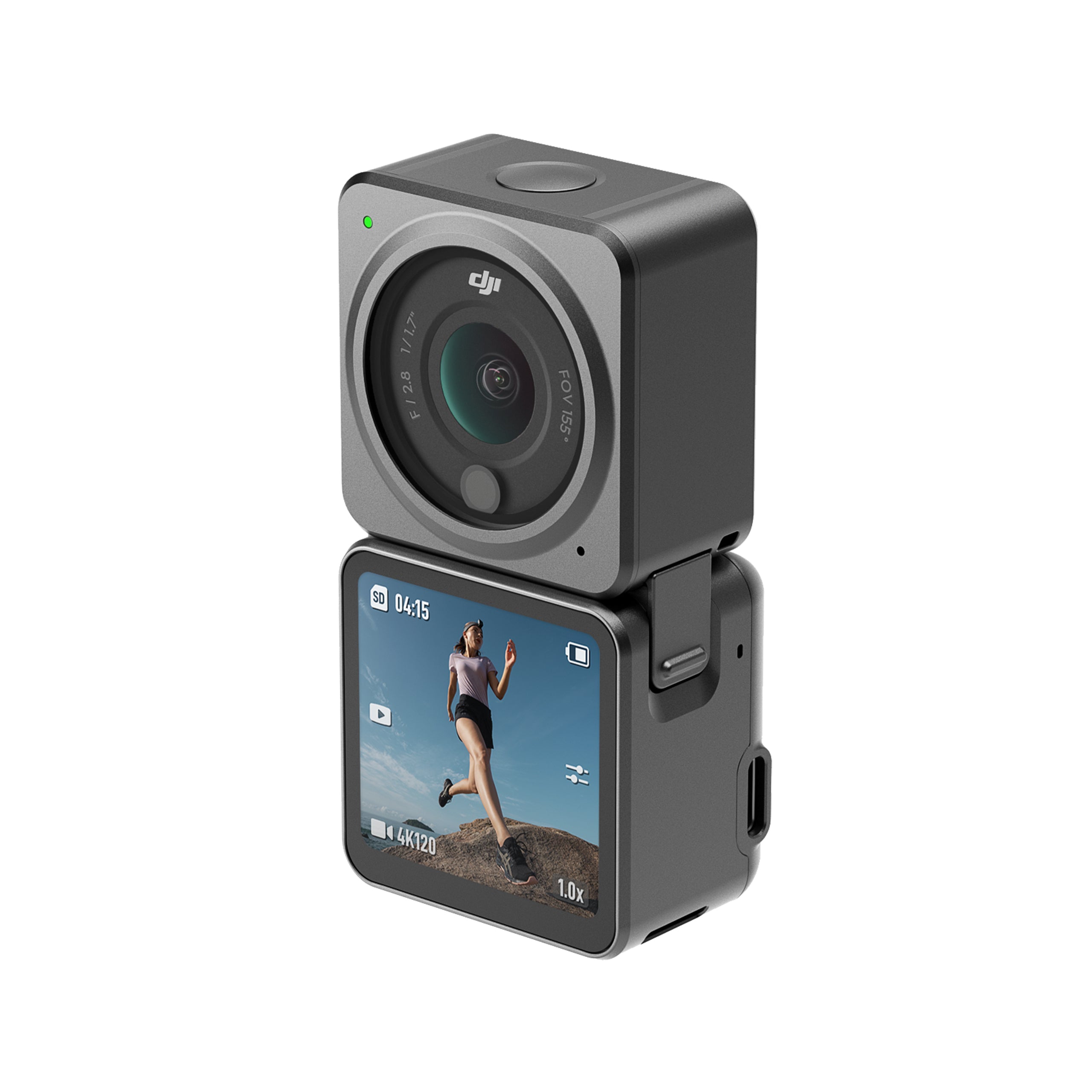 DJI Action 2 Dual Screen Combo - 4K Waterproof Action Camera with Magnetic Mount for Vlogging, Sports & Adventure Filming