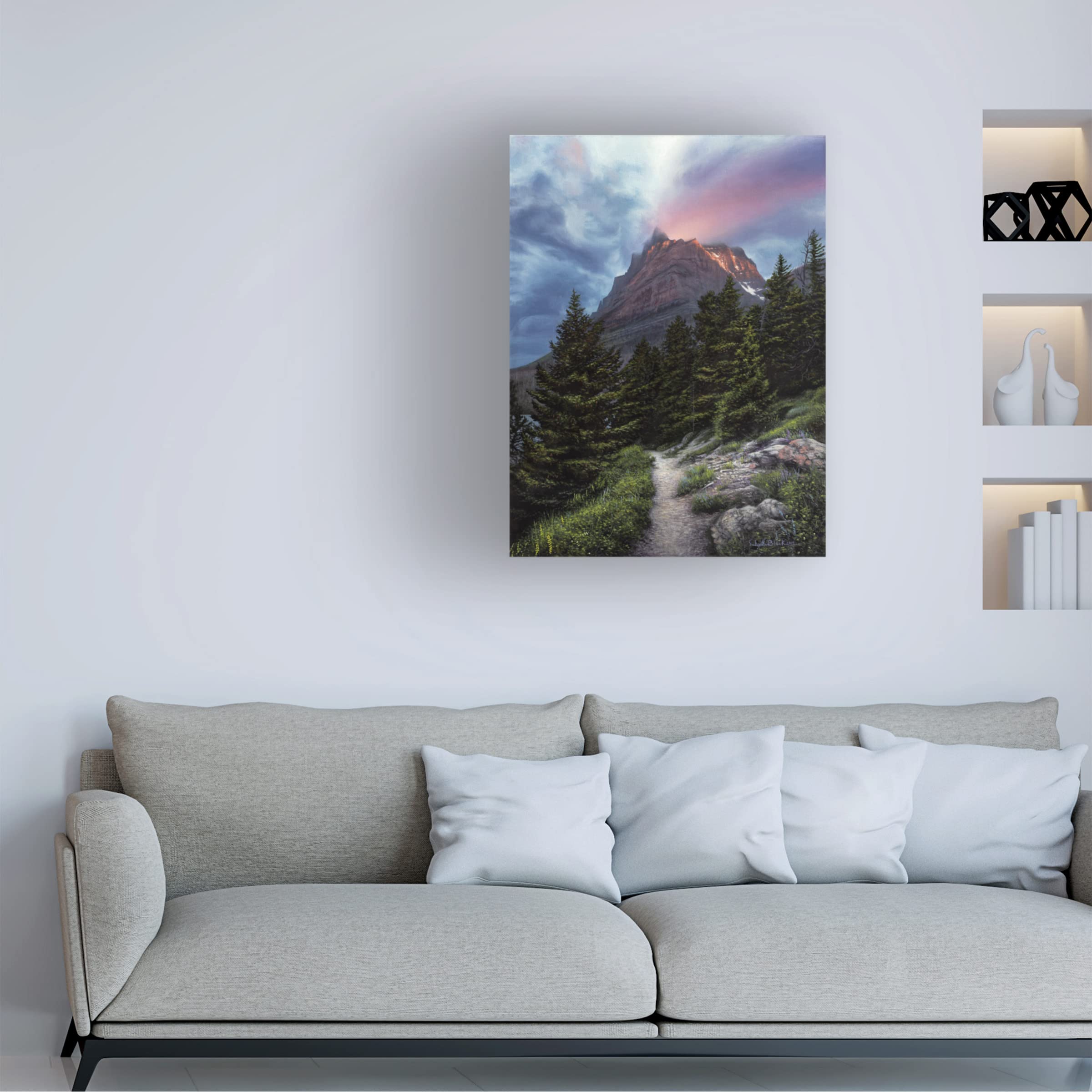 Trademark Fine Art 'Heavenly' Canvas Wall Art by Chuck Black - Stunning Home Decor for Living Room, Bedroom & Office