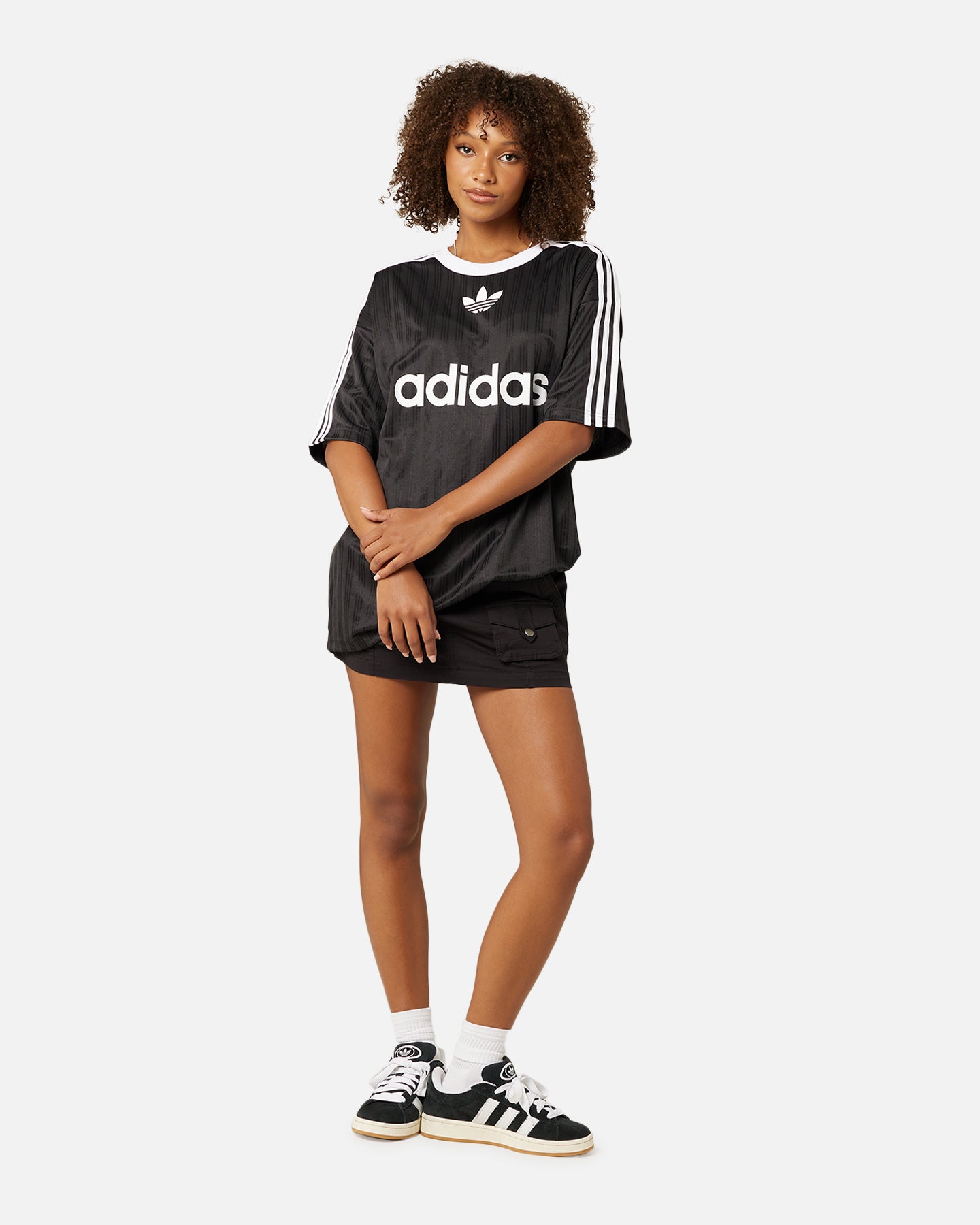 Adidas Adicolor T-Shirt - Better Black/White Unisex Casual Tee for Men & Women | Gym, Streetwear, Everyday Outfit