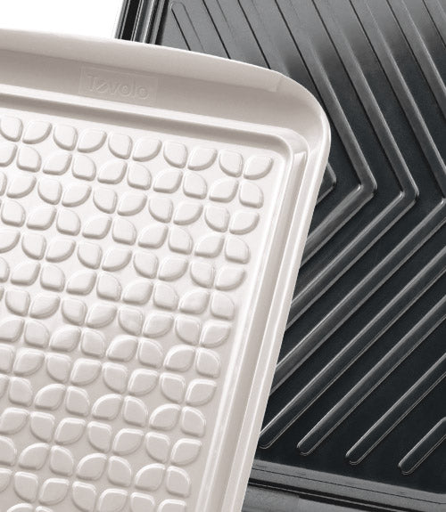 Premium BBQ Serving Tray - Heavy Duty Plastic Prep & Serve Dish for Grilling, Picnics & Outdoor Parties - Perfect for BBQ, Cookouts & Backyard Gatherings