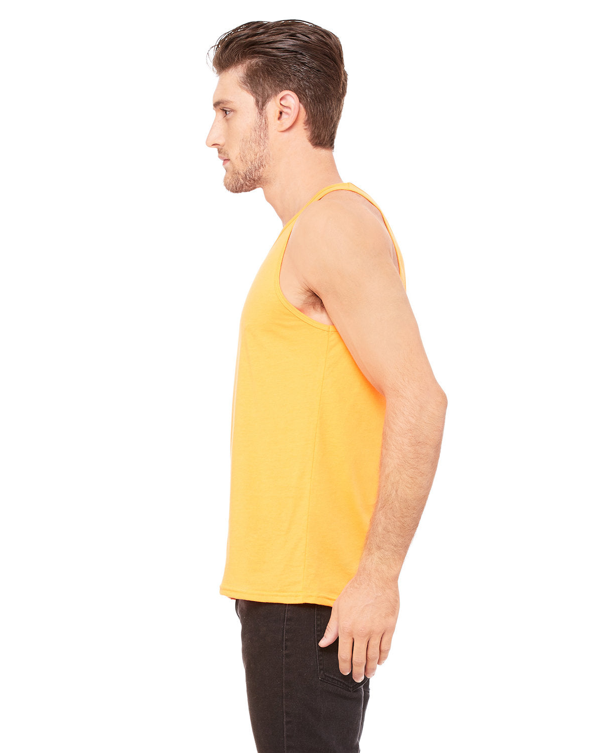 Bella + Canvas 3480 Unisex Jersey Tank Top - Soft Cotton Relaxed Fit Sleeveless Shirt for Men & Women - Perfect for Gym, Yoga, Beach & Summer Outfits