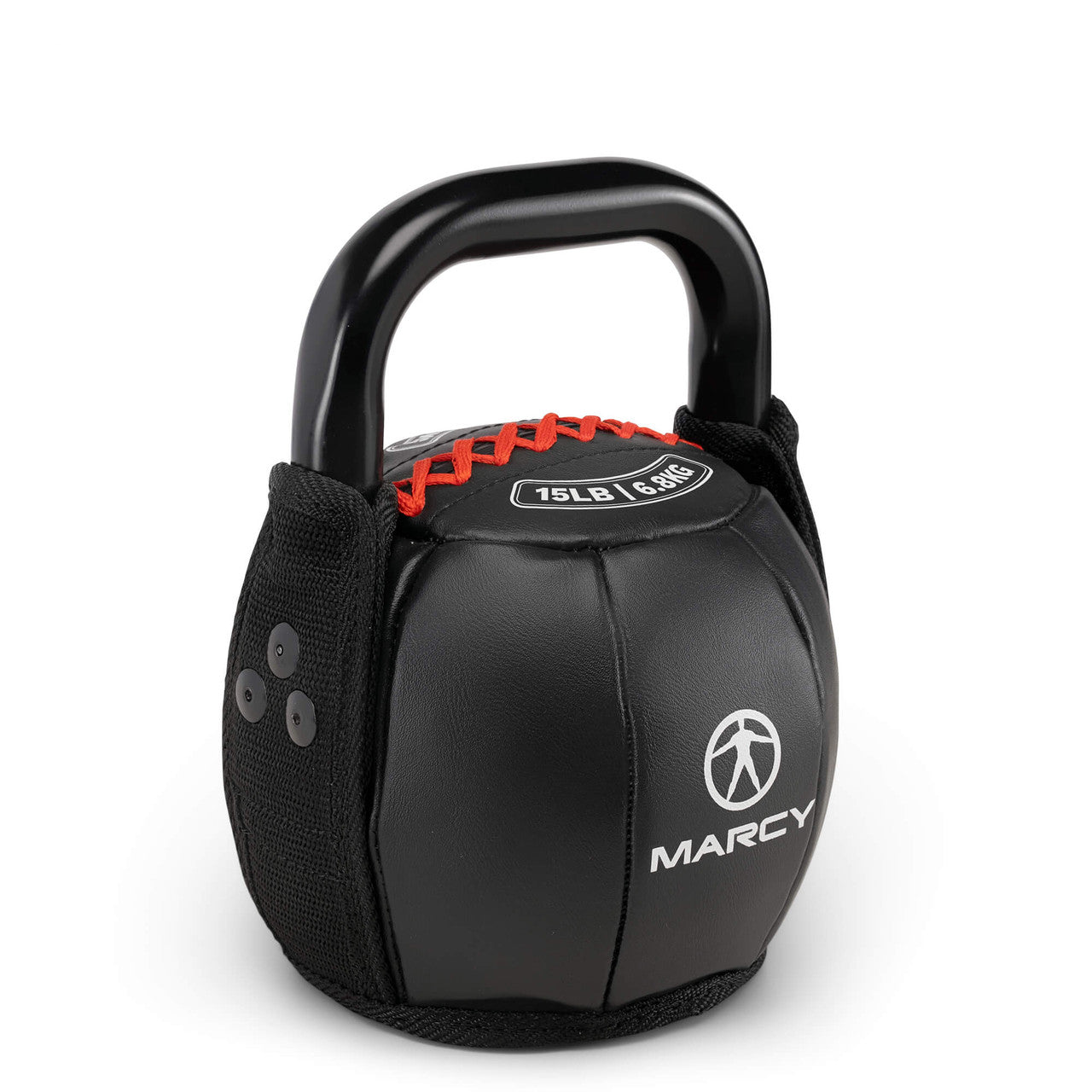Marcy 15lb Soft Kettlebell - SKB 015 | Durable Home Gym Equipment for Strength Training, Cardio & Full-Body Workouts - Perfect for Beginners & Fitness Enthusiasts