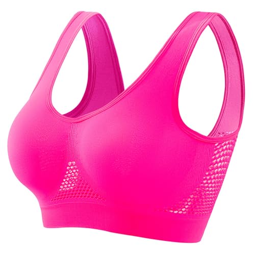 02#sports Bra-hot Pink