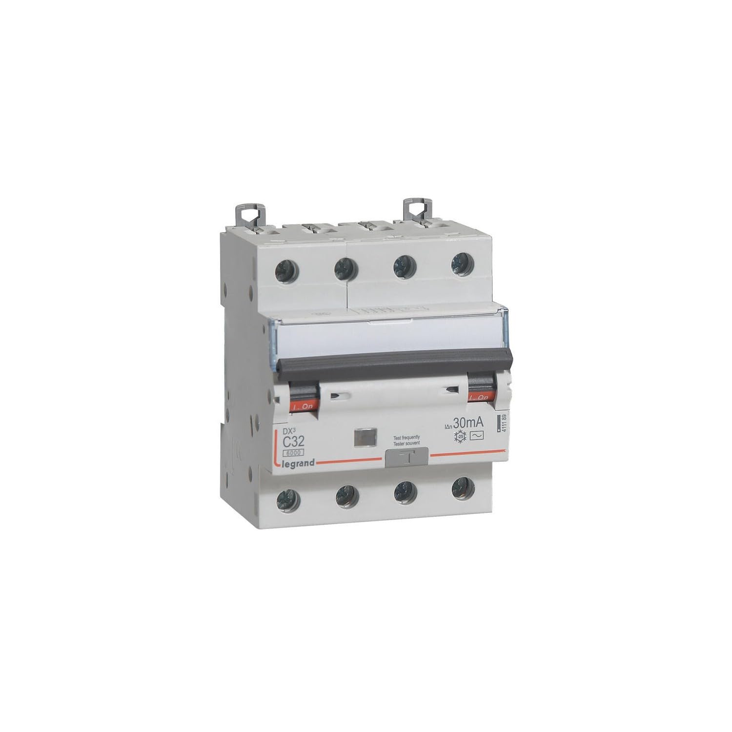 Legrand DX3 30mA 4-Pole Magnetothermic Differential Circuit Breaker C32 - For Home & Industrial Electrical Protection