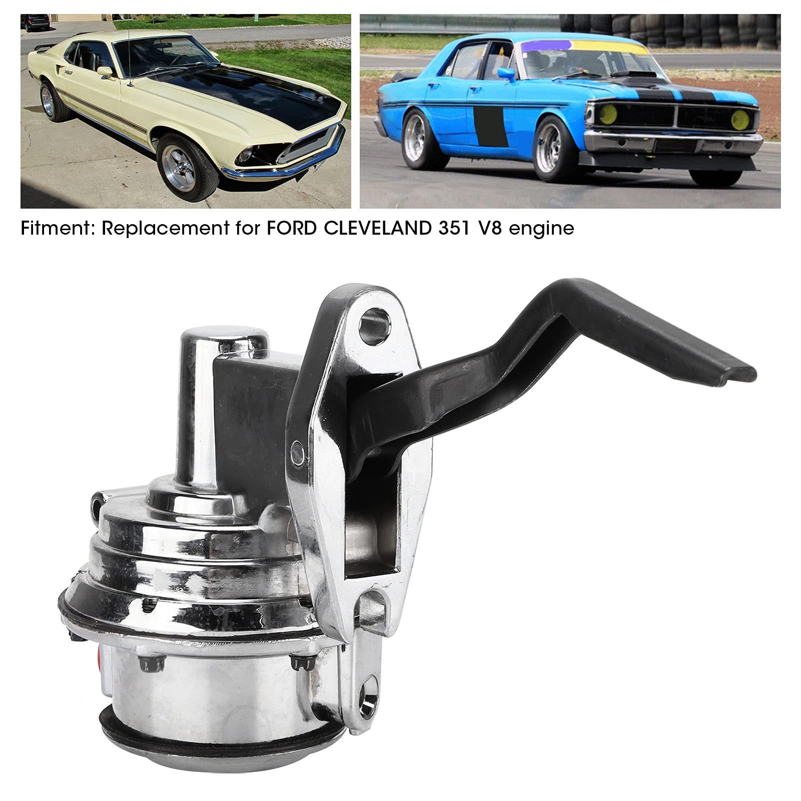 EXCLUZO High Performance Aluminum Fuel Pump - Durable & Reliable Replacement for Cars, Trucks, SUVs - Perfect for Engine Upgrades & Fuel System Maintenance