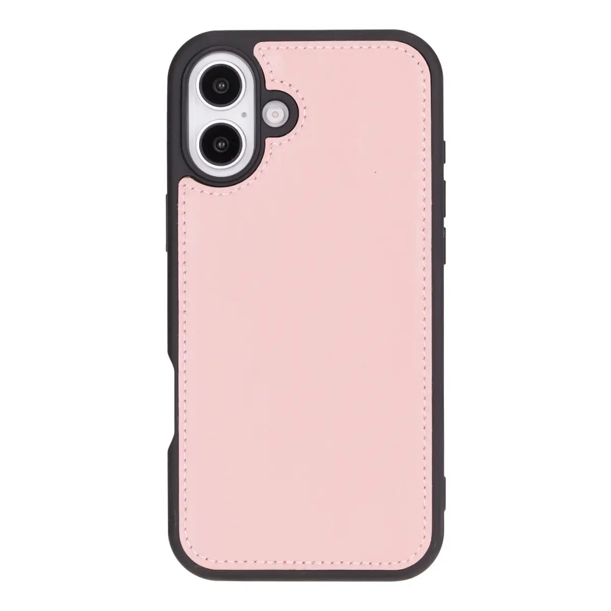 Pink Leather Wallet Case for iPhone 16 Plus - Slim Protective Phone Cover with Card Slots | Perfect for Women's Everyday Use, Travel & Shopping