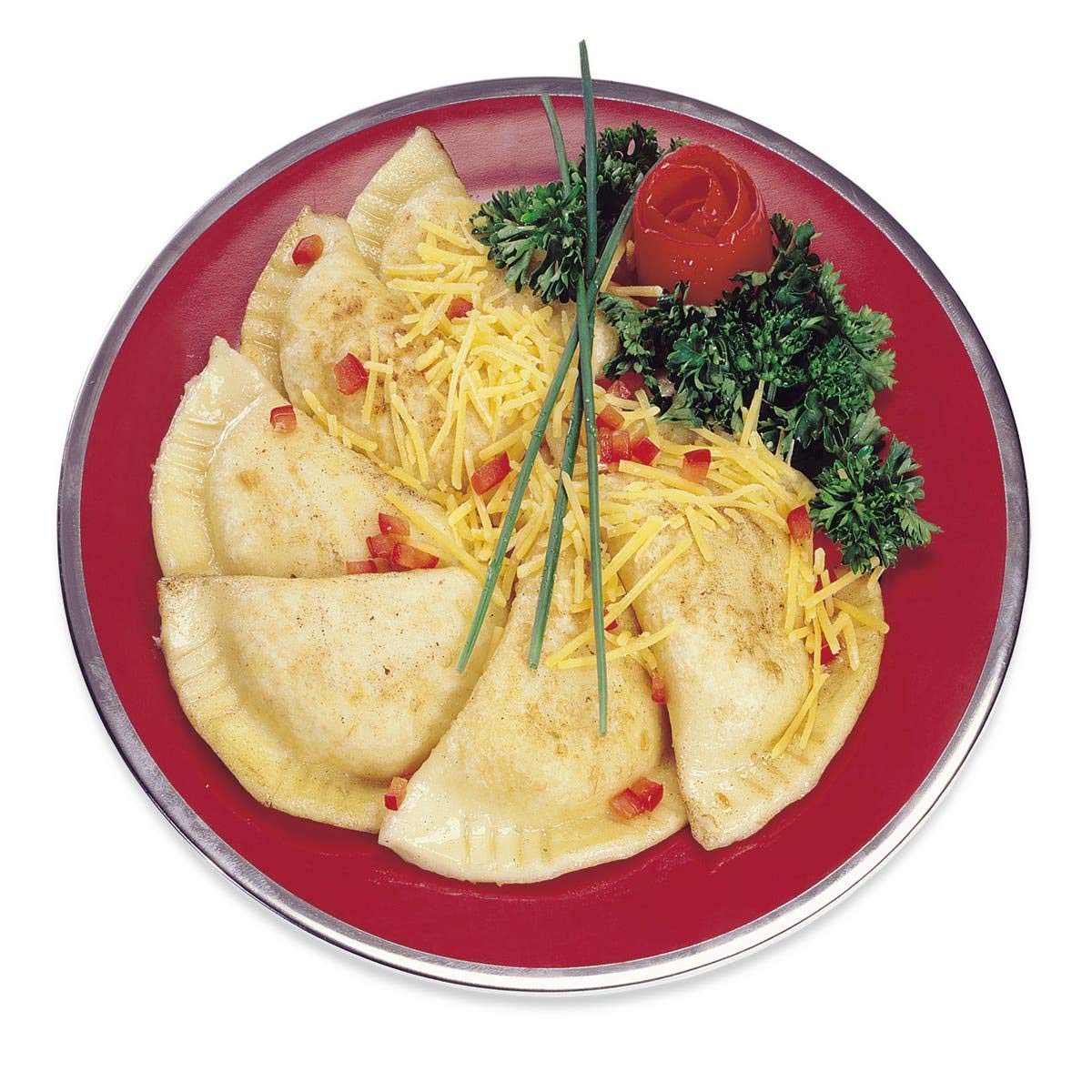 Potato and Cheese Pierogies - 4 Pound (4 Bags) | Authentic Polish Dumplings | Perfect for Family Dinners, Parties & Quick Meals