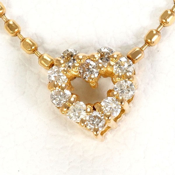 18K Pink Gold Diamond Necklace for Women - Elegant Pendant Jewelry Gift for Anniversary, Valentine's Day & Special Occasions