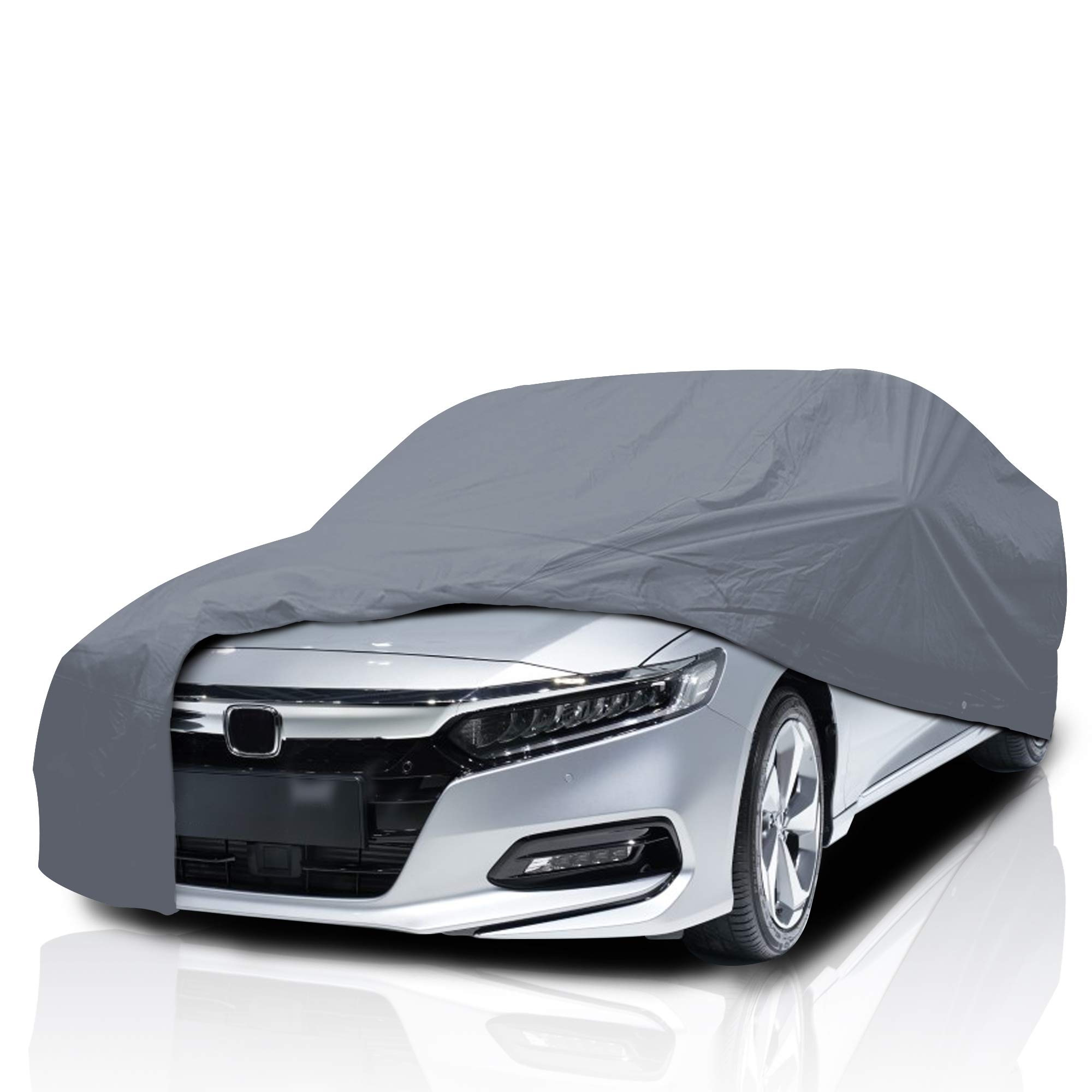 USCarCover Supreme Breathable All-Weather Car Cover for Honda Insight 2019-2021 4-Door - Outdoor Protection, Semi-Custom Fit Full Coverage - Perfect for Garage, Driveway & Long-Term Storage