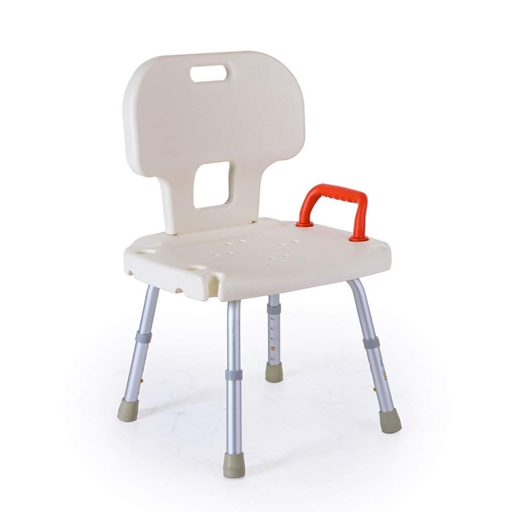 Premium Aluminum Alloy Shower Chair with Adjustable Sprinkler - Non-Slip Bath Stool for Elderly, Pregnant Women & Disabled - Ideal for Bathroom Safety & Spa Relaxation