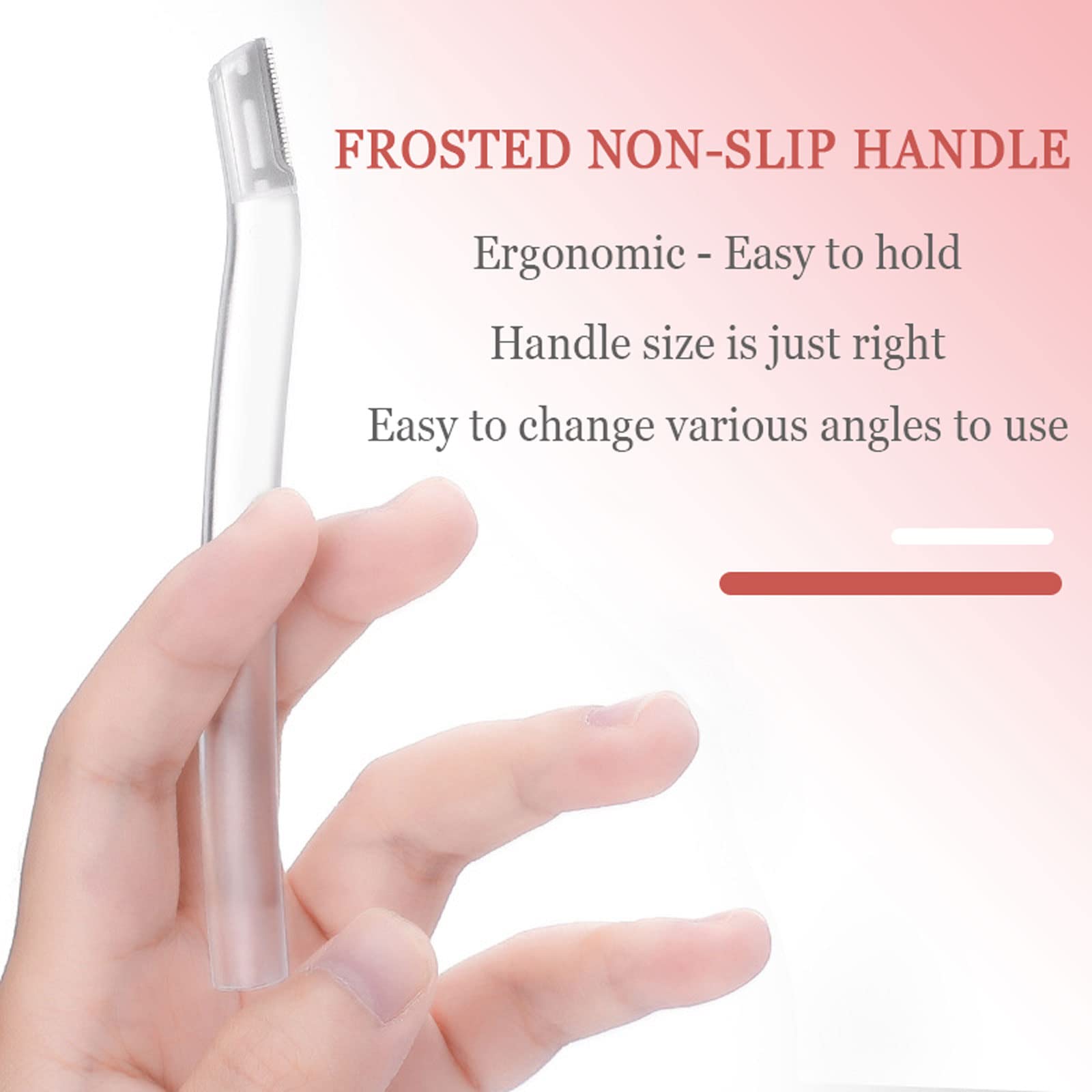 Hearnfox 5-in-1 Eyebrow Trimmer Kit - Precision Eyebrow Scissors, Facial Razor, Shaping Scissors & Exfoliating Beauty Tool for Women | Perfect for Eyebrow Grooming, Facial Hair Removal & At-Home Beauty Care