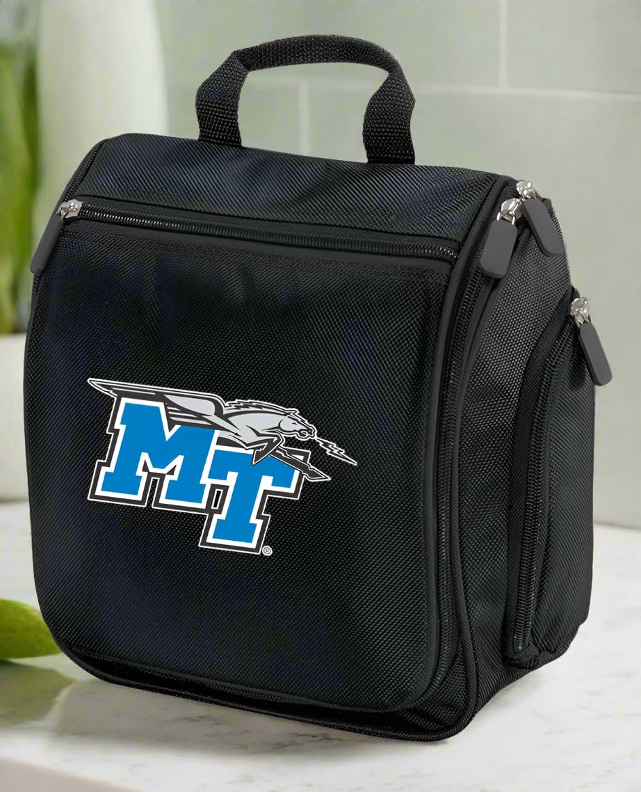 Official MTSU Travel Toiletry Bag - Hanging Shaving Kit for Men & Women | Perfect for College, Gym, Camping & Travel Accessories