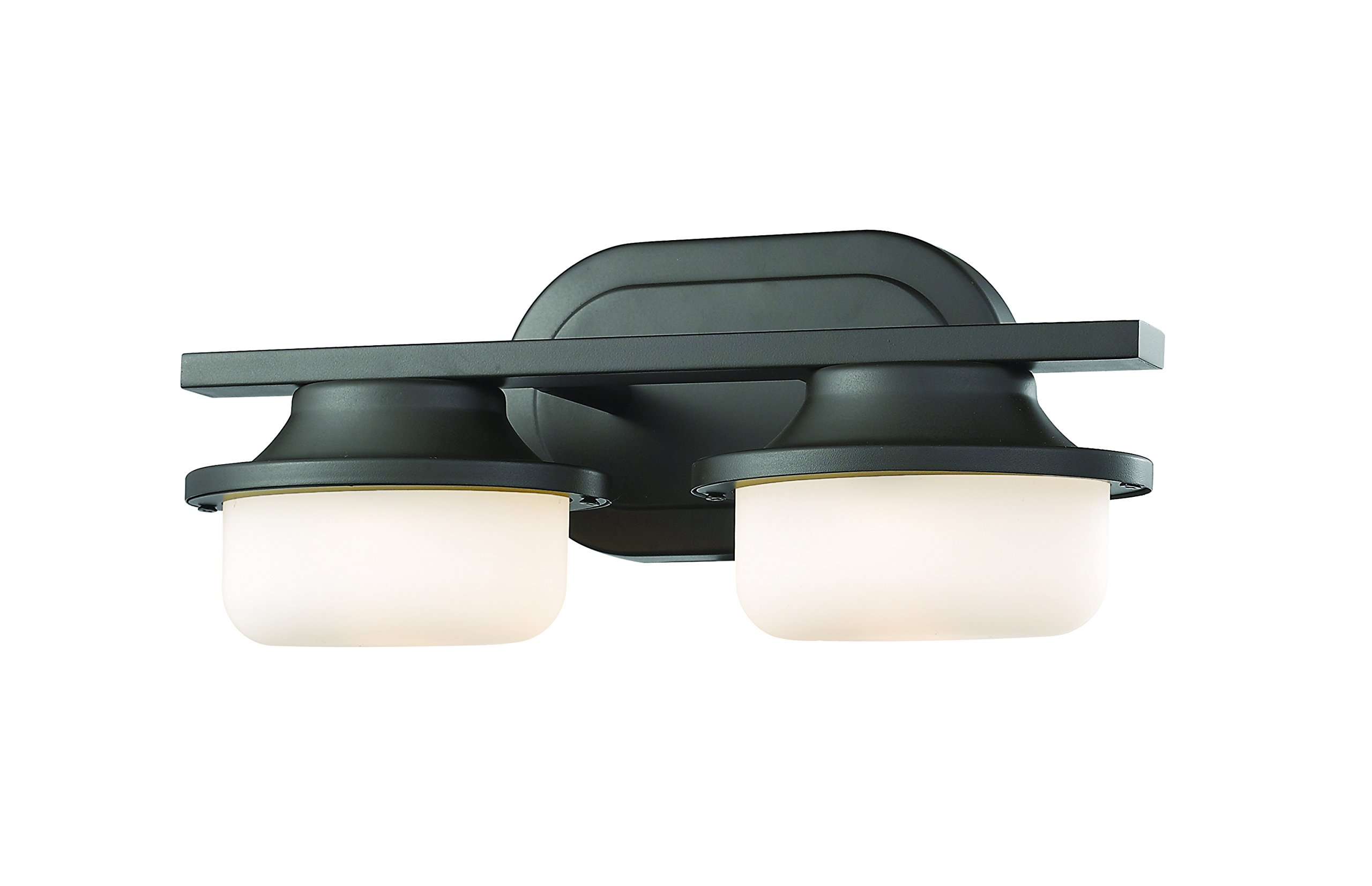 2-Light Bathroom Vanity Light Fixture - Modern LED Wall Sconce for Makeup Mirror Lighting, Perfect for Bedroom, Powder Room & Dressing Area