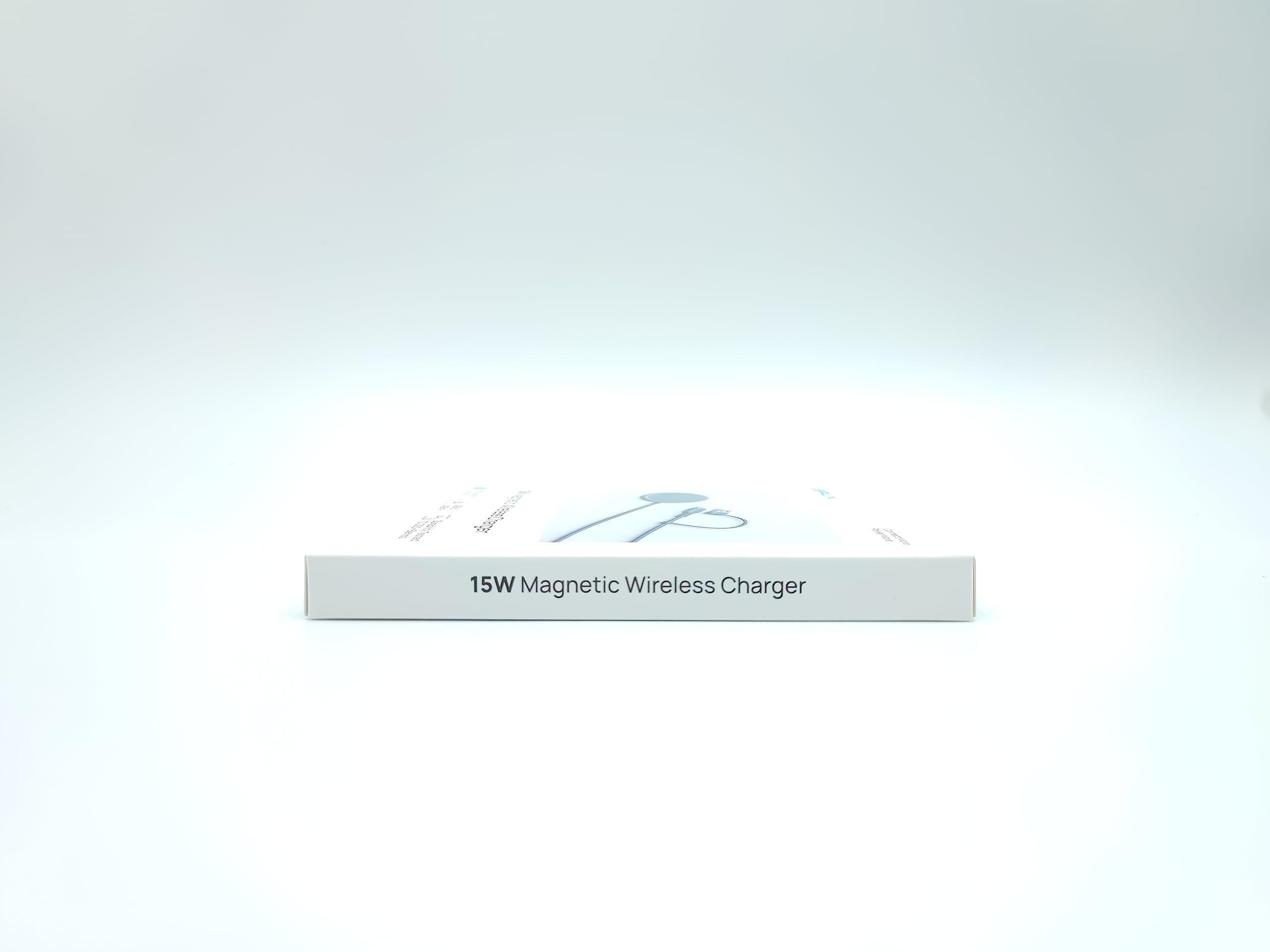 JSAUX Magnetic Wireless Charger for iPhone 14/13/12 Series - Fast 15W Qi-Certified MagSafe-Compatible Charging Pad - Perfect for Home, Office & Car Use (Black)