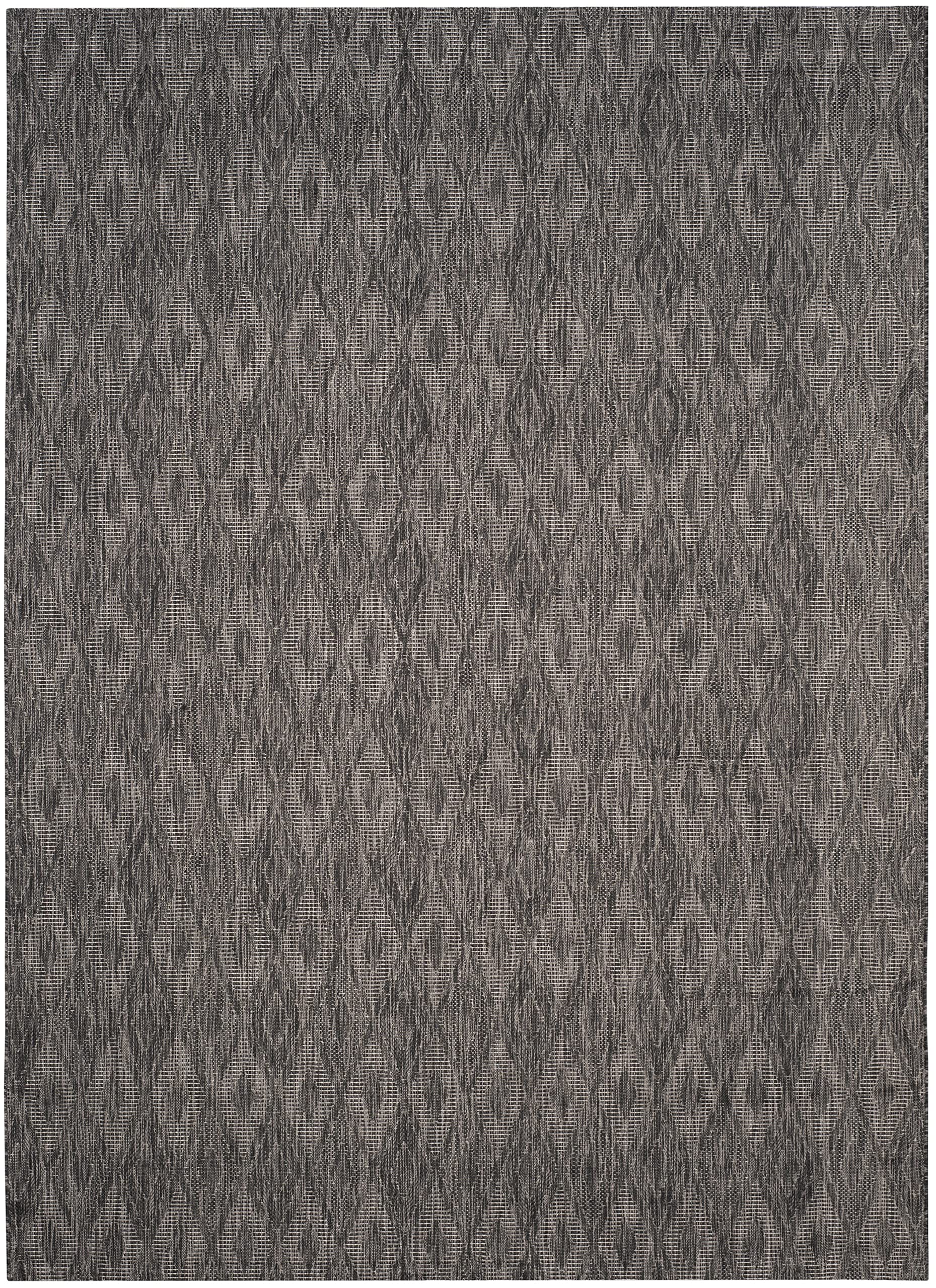 SAFAVIEH Courtyard Collection 9' x 12' Black Non-Shedding Washable Area Rug - Indoor/Outdoor Use for Living Room, Bedroom, Patio & Backyard (CY8522-36622)