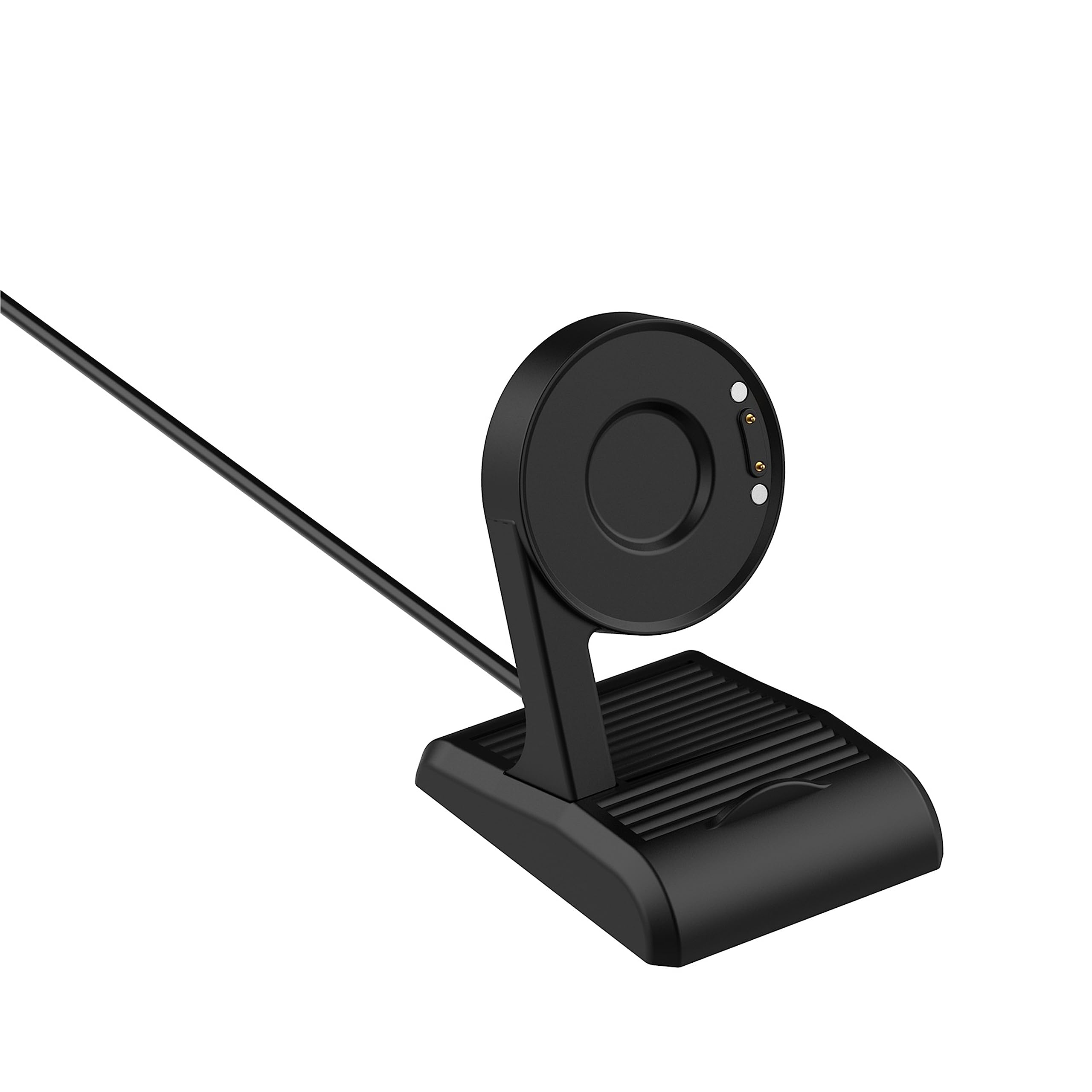 Sahouden Replacement Charger Dock for Ticwatch 5 / Pro X / Pro 3 LTE / E3 - Fast Charging Cradle (Black) | Perfect for Home, Office & Travel Use