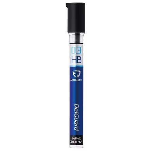 Zebra DelGuard Mechanical Pencil with Black Lead - Break-Resistant Design for Writing, Sketching & Note-Taking in School, Office & Art Studio