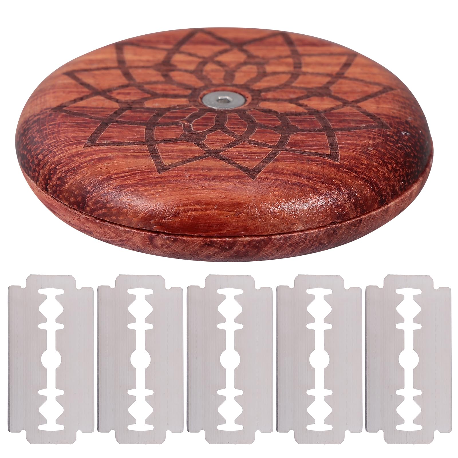 DOITOOL Wooden Bread Lame with 5 Replaceable Razor Blades - Professional Bread Scoring Tool for Sourdough, Baguettes & Artisan Bread Baking - Perfect for Home Bakers & Professional Chefs